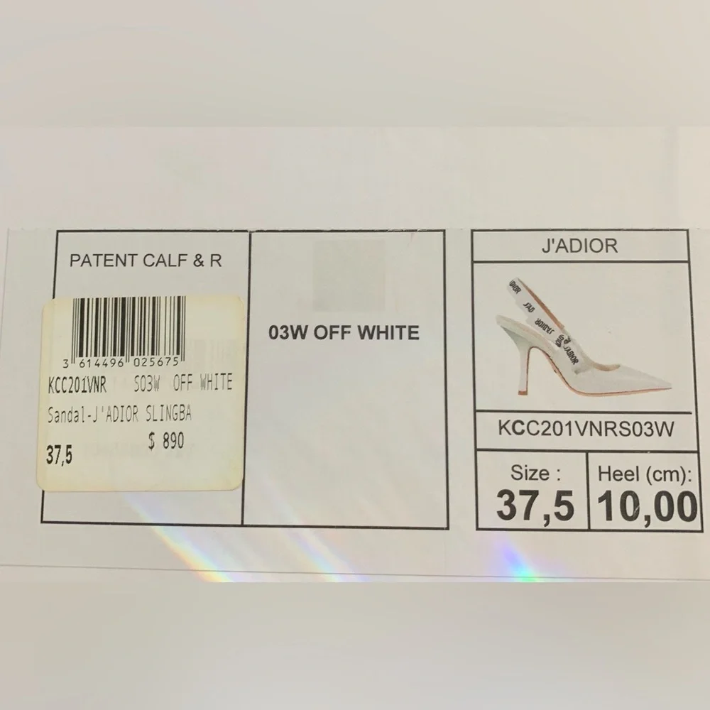 Dior Cream and Tan Heels - Picture 12 of 12